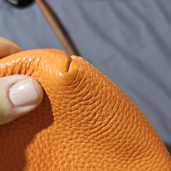 Dooney & Bourke Pebble Grain Tangerine Ginger Crossbody - Picture 5 of 13